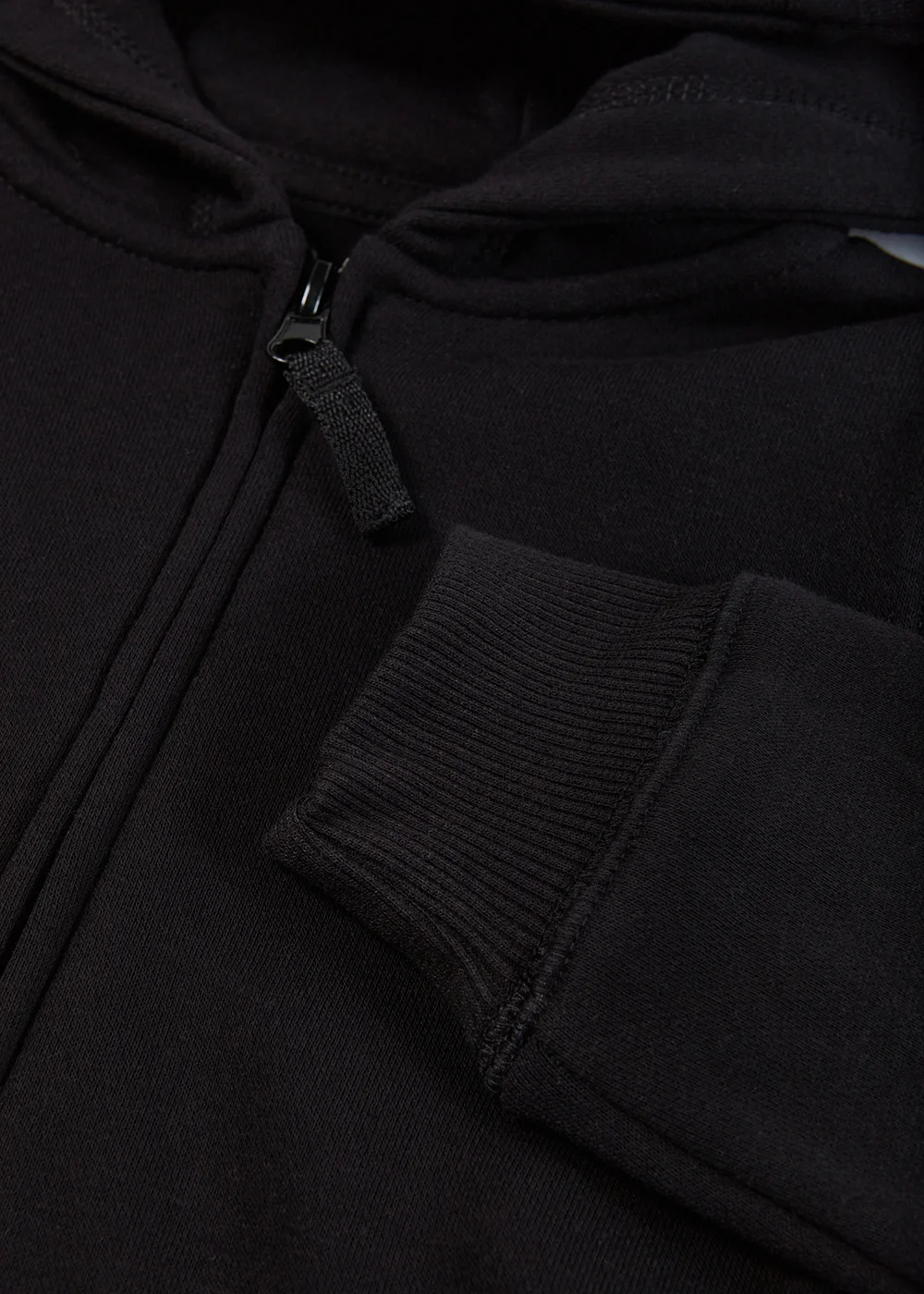 Kids Black Zip Up School Hoodie (3-13yrs) - Age 4 Years Image 2