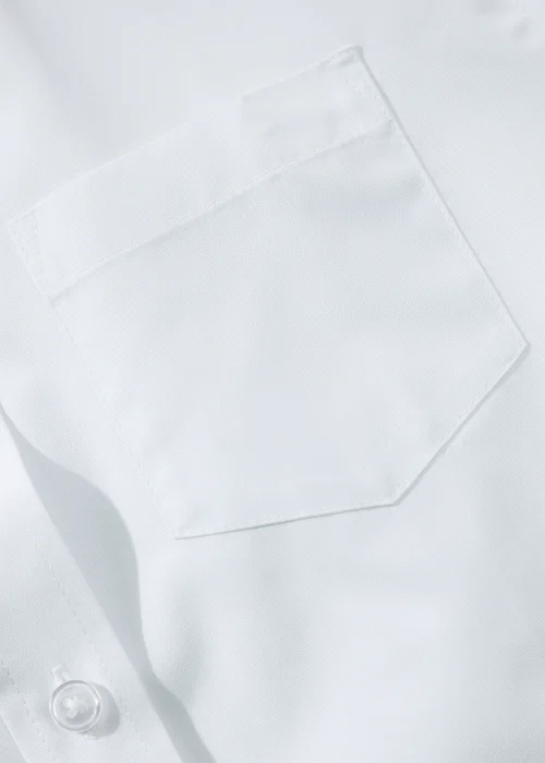 Girls 2 Pack White Regular Fit Short Sleeve School Blouses (4-16yrs) - Age 4 Years Image 2