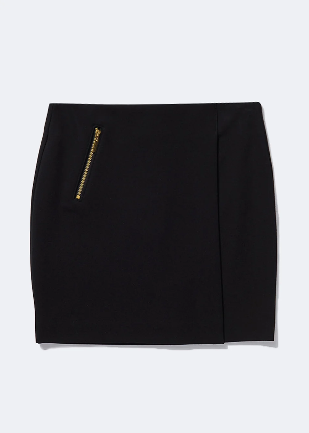 Girls Black Asymmetric School Skirt (8-16yrs) - Age 9 Years Image 1