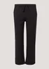 Black Essential Straight Fit Joggers - Extra small Image 2