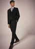 Taylor & Wright Panama Black Tailored Fit Suit Jacket - 36 Chest Short Image 3