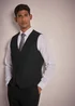 Taylor & Wright Panama Black Suit Waistcoat - Small Image 1