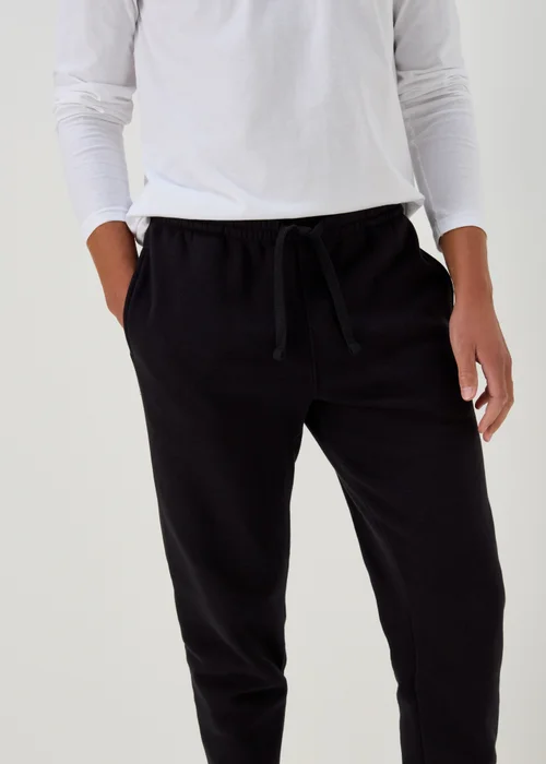 Black Essential Cuffed Joggers - Extra small Image 3