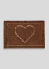 Embossed Heart Doormat Image 1