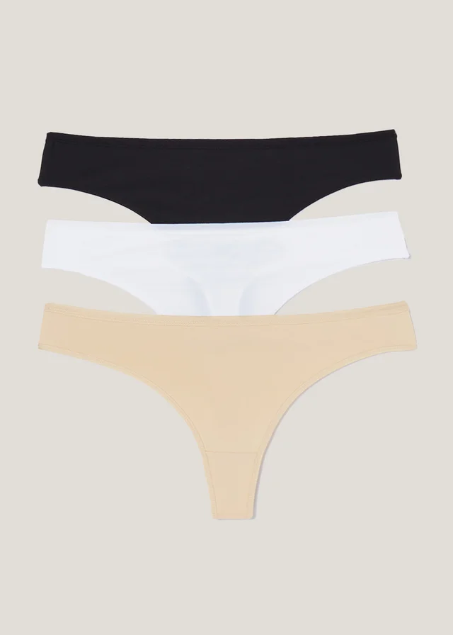 3 Pack No VPL Thongs
