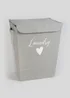 Fabric Laundry Basket (50cm x 40cm x 29cm) Image 1