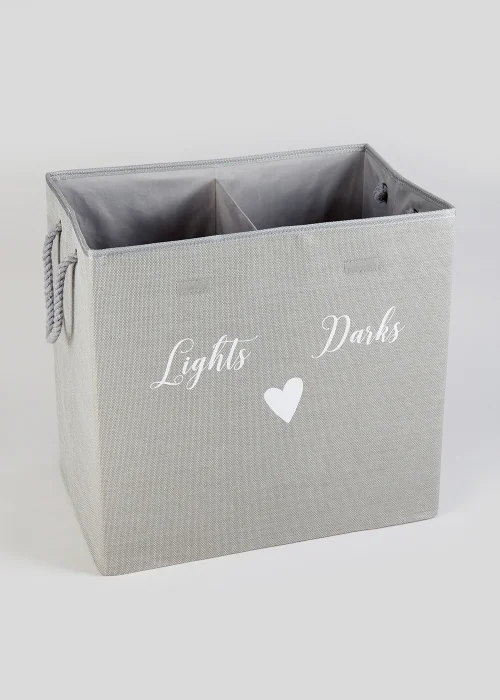 Lights & Darks Section Laundry Basket Image 3