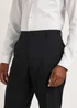 Taylor & Wright Black Regular Fit Formal Trousers - 30 Waist 29 Leg Image 1