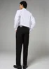 Taylor & Wright Black Regular Fit Flexi Waist Trousers - 30 Waist 29 Leg Image 2