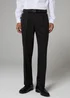 Taylor & Wright Black Regular Fit Flexi Waist Trousers - 30 Waist 29 Leg Image 1