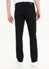 Wrangler Black Stretch Straight Fit Jeans - 30 Waist Regular Image 3