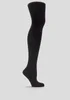 Black 300 Denier Tights - Small Image 1