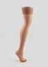 Nude Sheer Hold Ups - Small/Medium Image 1
