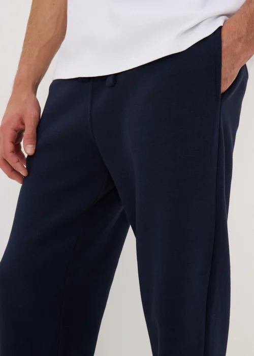 Navy Essential Straight Fit Joggers - Extra small Image 3