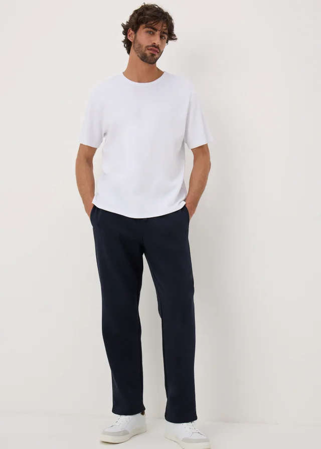 Navy Essential Straight Fit Joggers