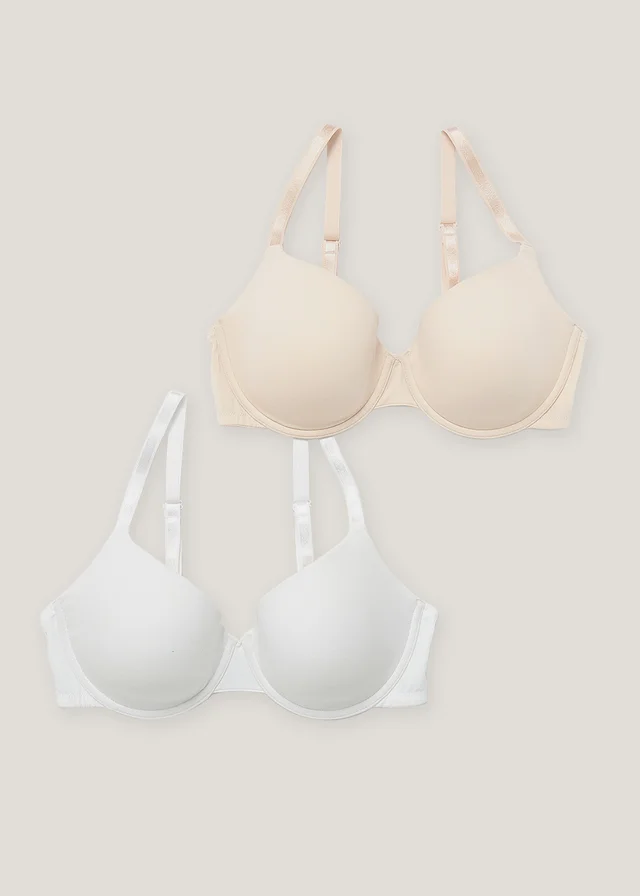 2 Pack Smooth T-Shirt Bras