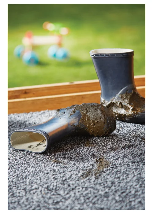 Grey Small Muddle Mat Image 3