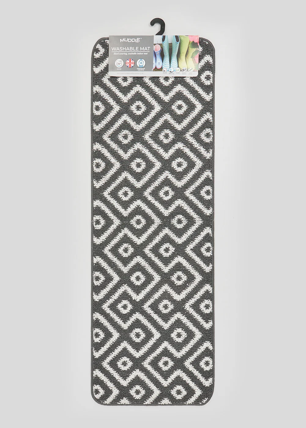 Geometric Muddle Mat (150cm x 50cm) Image 1