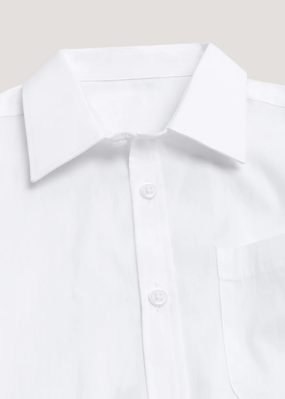 Boys 2 Pack White Short Sleeve School Blouses (8-16yrs) - Age 9 Years Image 2