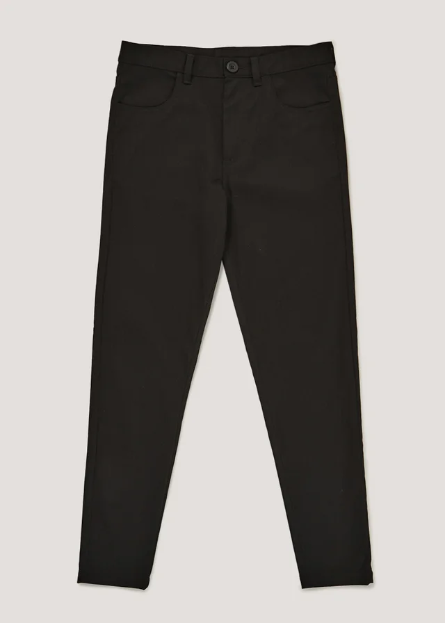 Boys Black School Jeans (4-16yrs)