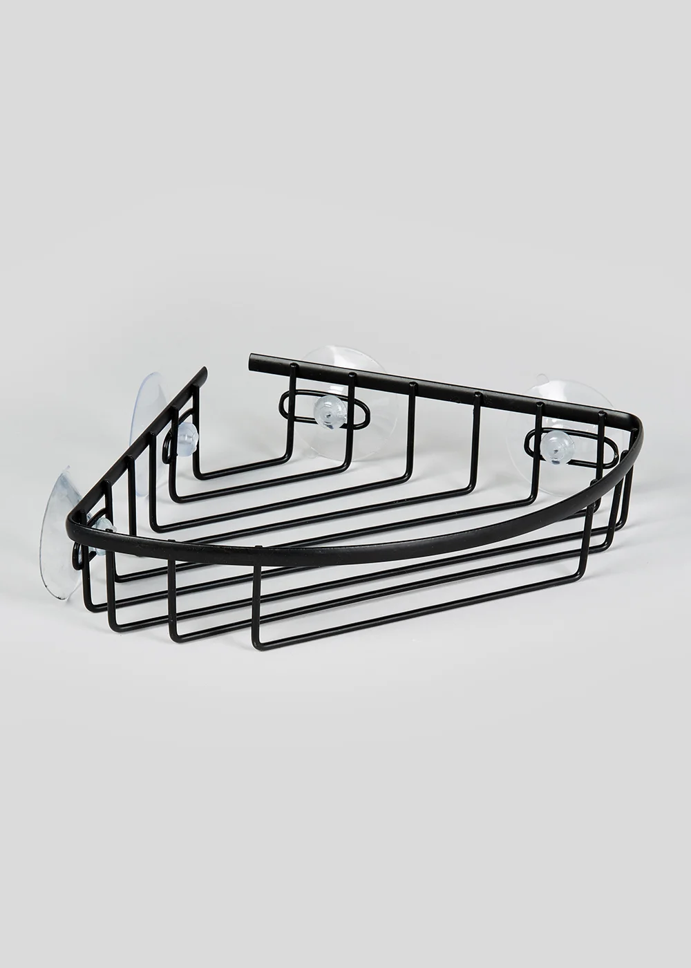 Metal Wire Corner Shower Shelf (25cm x 21cm) Image 1