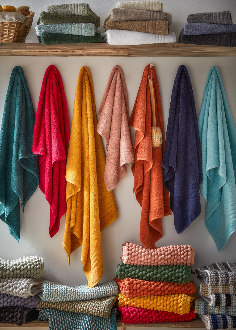 Navy 100% Egyptian Cotton Towels - Hand Towel Image 4