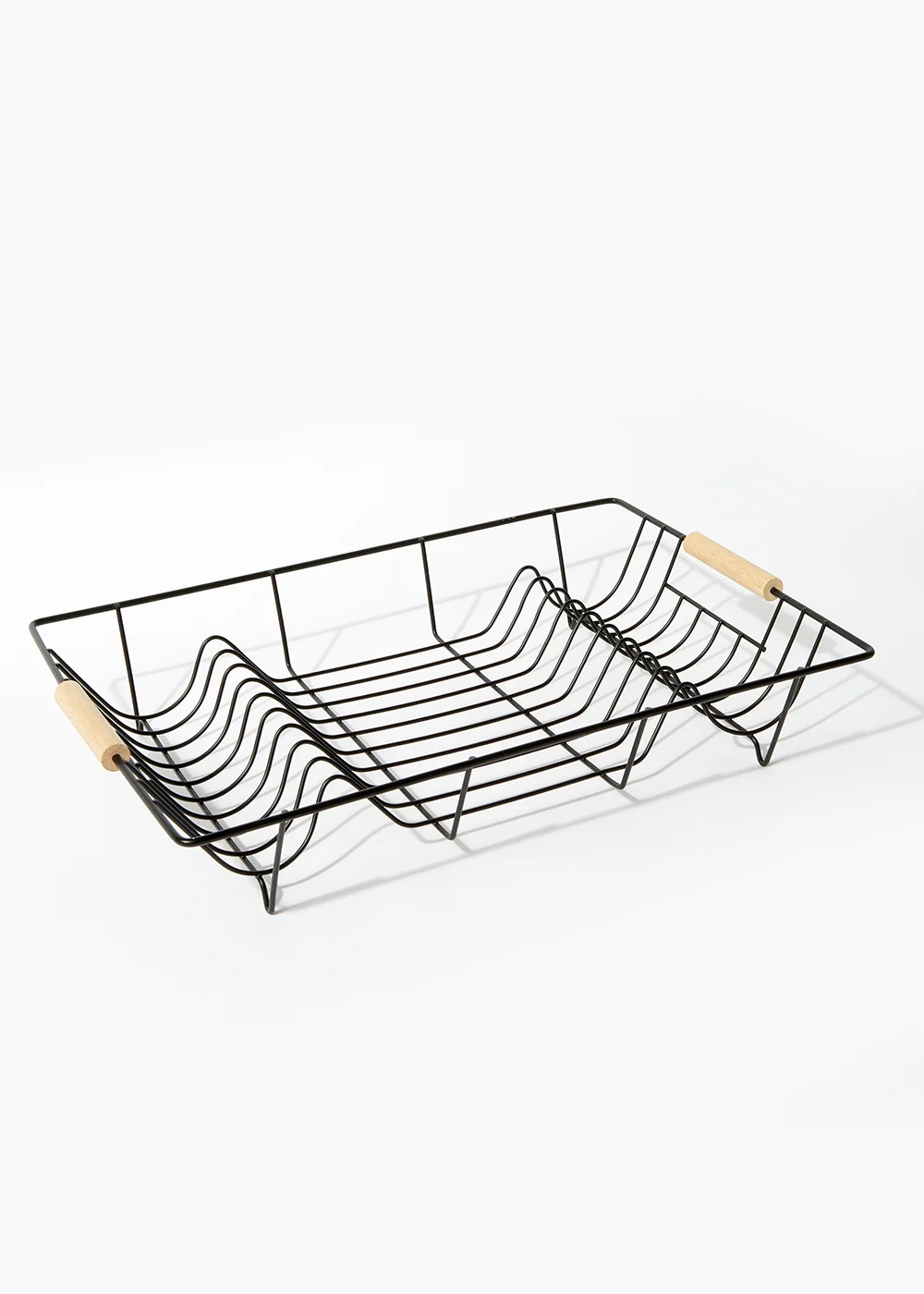 Black Wire Dish Drainer Image 1