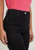 April Black Super Skinny Jeans - Size 08 29 leg Image 3