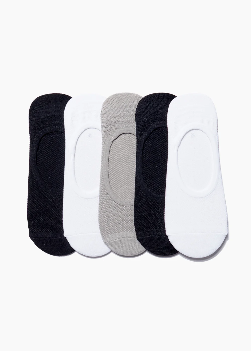 5 Pack Invisible Socks - Sizes 3-5 .5 Image 1