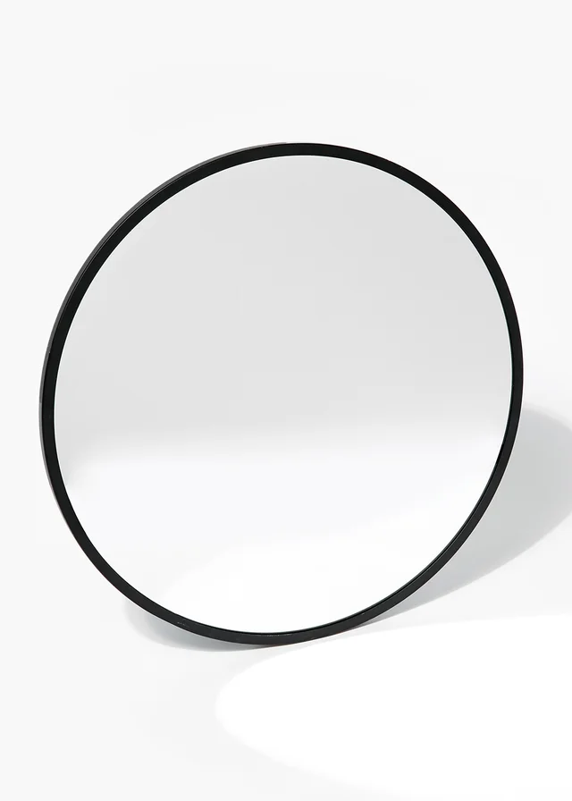 Round Metal Wall Mirror