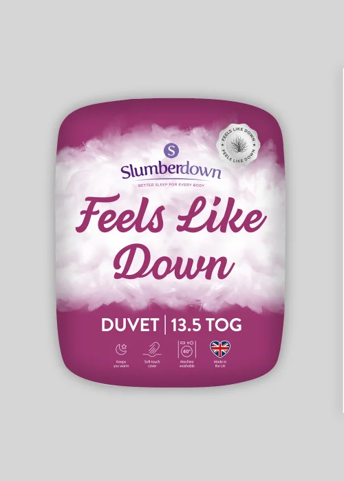 Slumberdown Feels Like Down Duvet (13.5tog) - Single Image 1