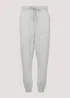 Grey Tapered Jogging Bottoms - Small Image 6