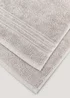 Cool Grey 100% Egyptian Cotton Towels - Hand Towel Image 2