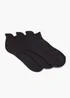 3 Pack Black Blistereze Socks - One Size Image 1