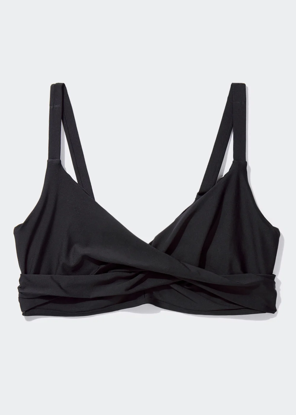 DD+ Black Bikini Top - 34DD Image 1