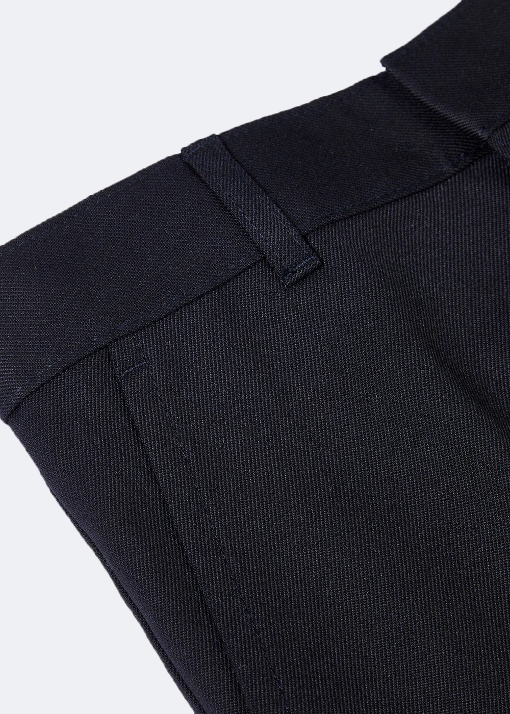 Boys 2 Pack Navy Slim Fit School Trousers (3-14yrs) - Age 6 Years Image 2