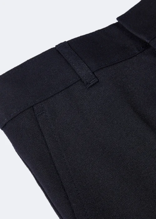 Boys 2 Pack Navy Slim Fit School Trousers (3-14yrs) - Age 6 Years Image 2