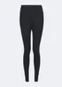 Souluxe Black Sports Leggings - 8 Image 5
