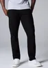 Black Stretch Slim Fit Jeans - 30 Waist Regular Image 3