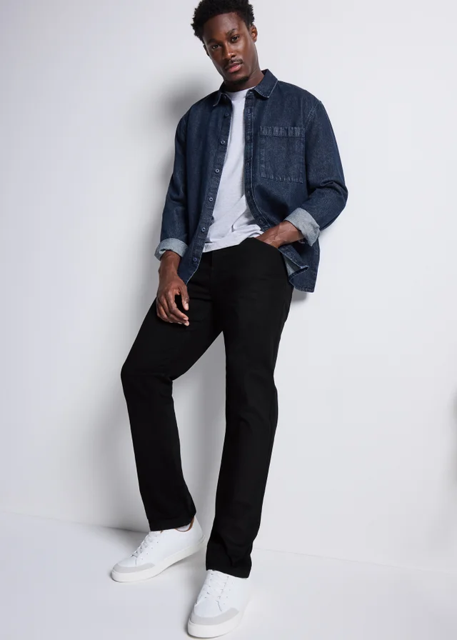 Black Stretch Slim Fit Jeans