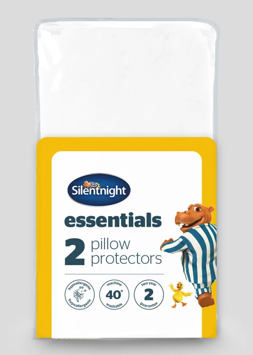 Silentnight Pillow Protector Pair Image 1