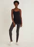 3 Pack Black Essential Cami Tops - Size 8 Image 5