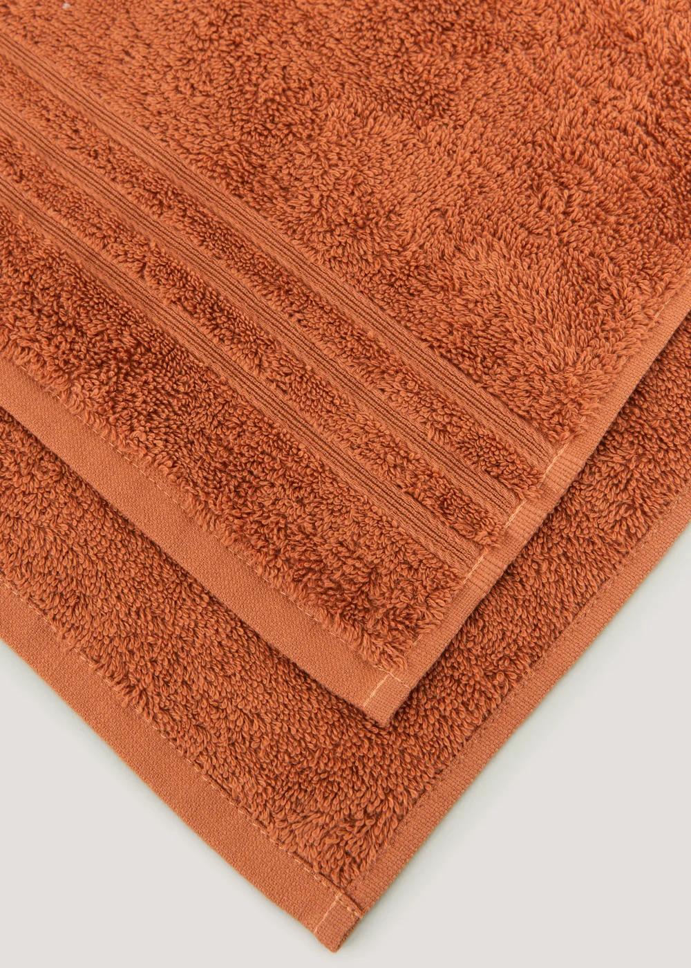 Orange 100% Egyptian Cotton Towels - Hand Towel Image 2