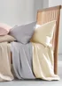 Grey Polycotton Fitted Bed Sheet (144 Thread Count) - Single Image 3