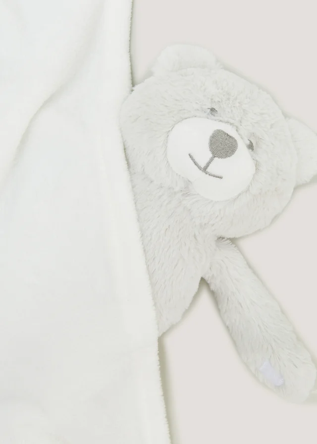 Bear Soft Toy & Baby Blanket
