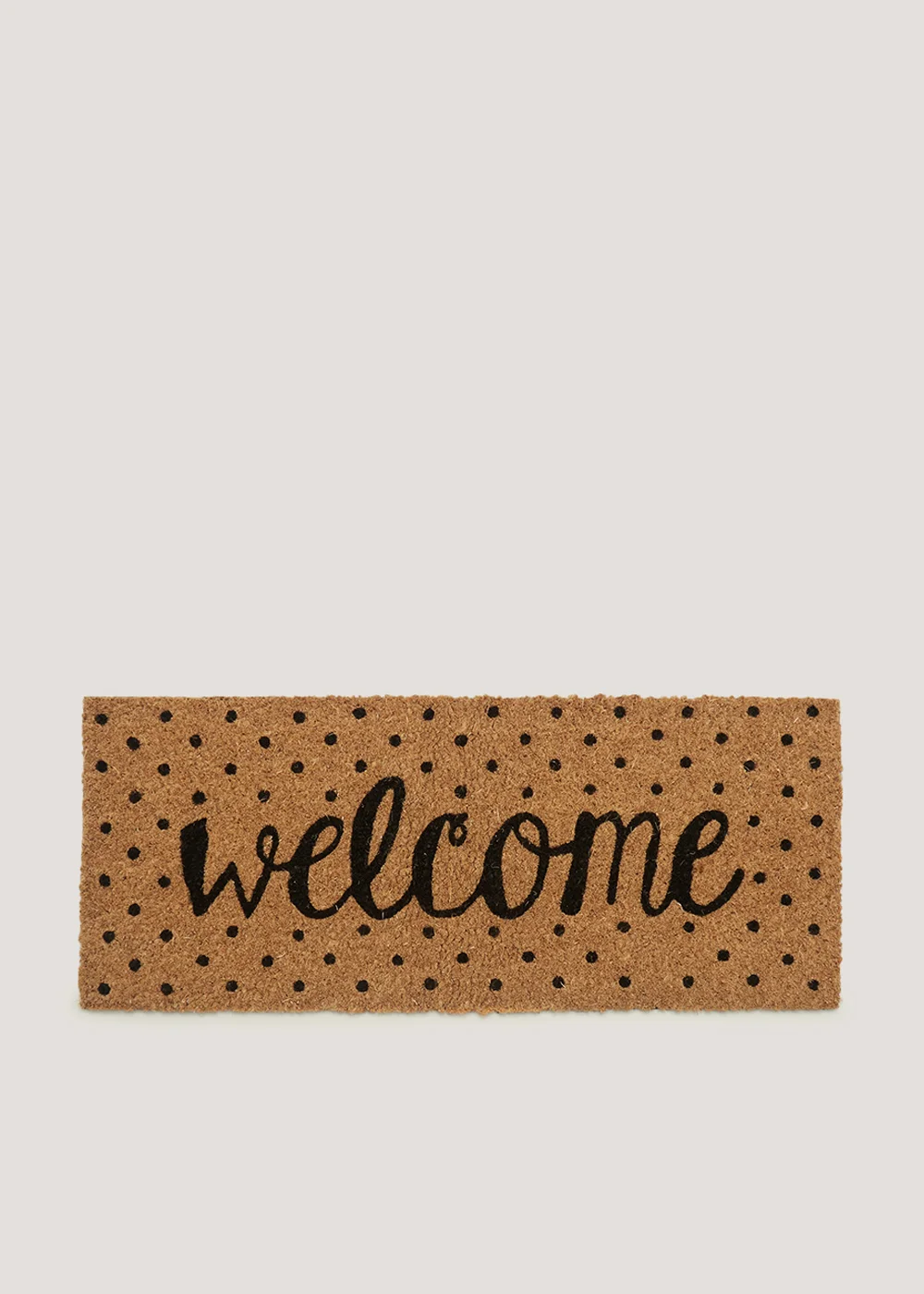 Natural Spot Welcome Doormat Image 1