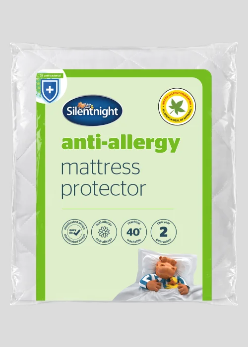 Silentnight Anti-Allergy Mattress Protector - Single Image 1