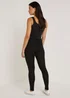 2 Pack Black Ankle Length Leggings - 8 Image 2