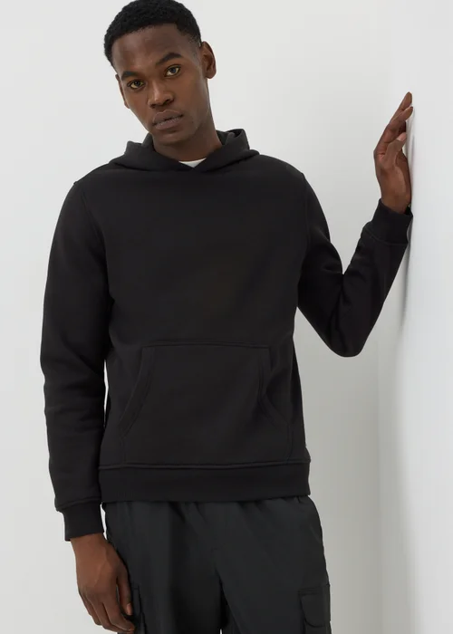 Black Pull-On Hoodie - Small Image 1