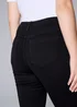 Jolie Black Relaxed Skinny Jeans - Size 8 Image 3